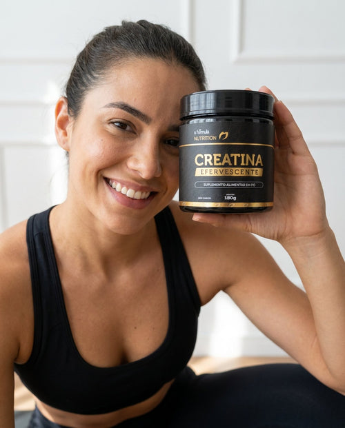 Creatina Efervescente em uso